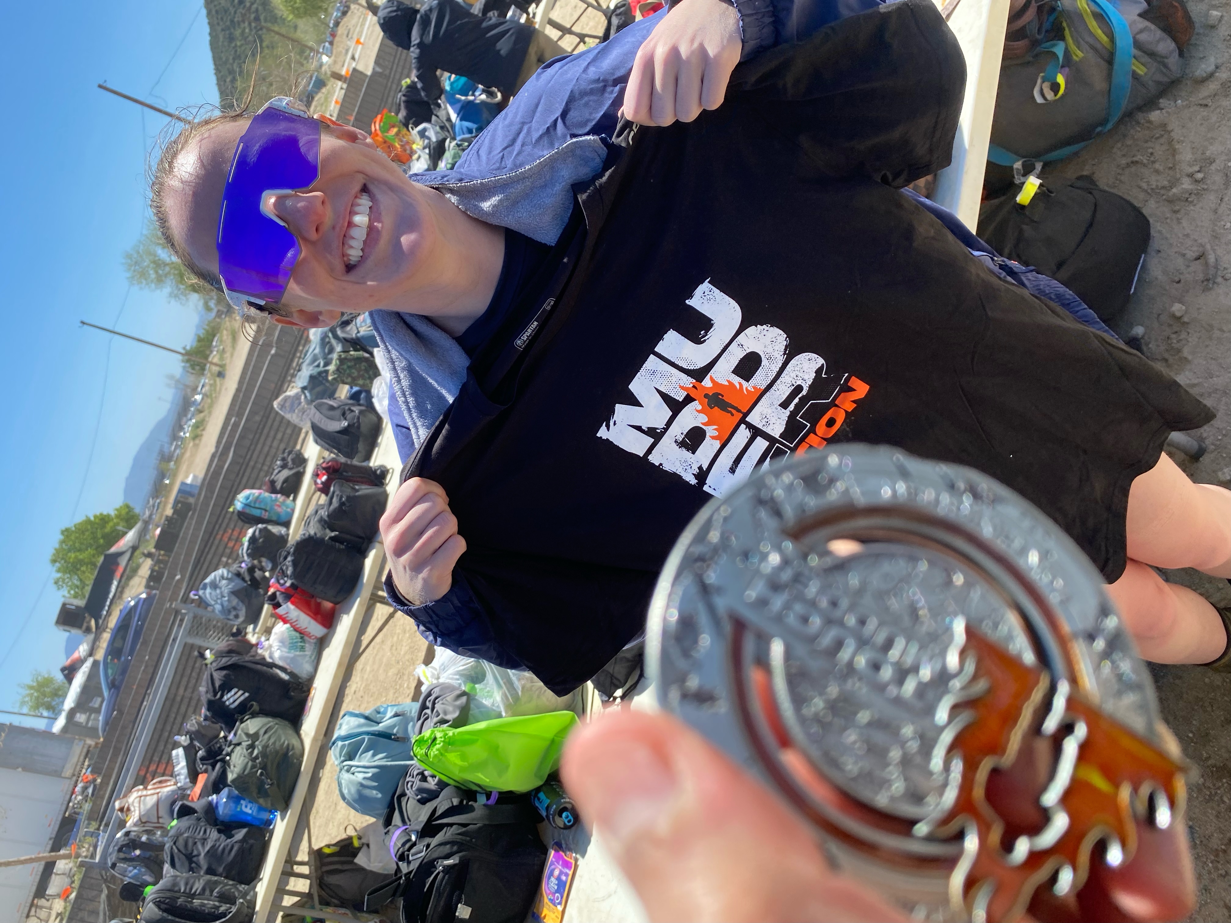 Finishing the Tough Mudder